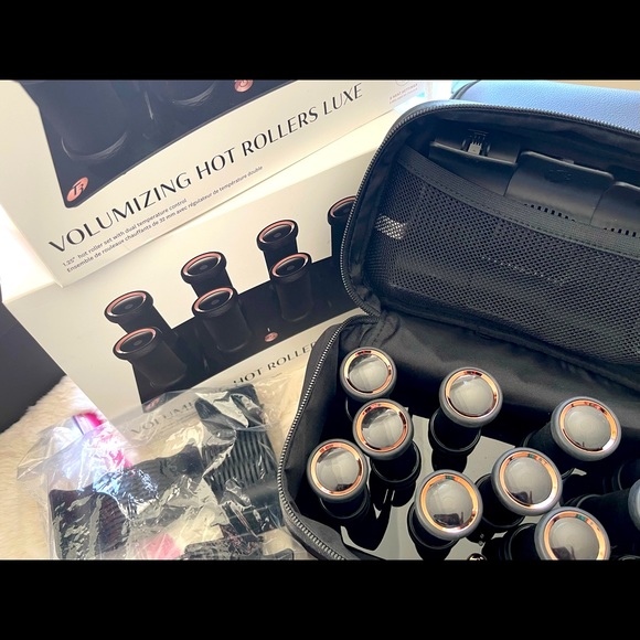 T3 Volumizing Hot Rollers Luxe - Black - Picture 2 of 5